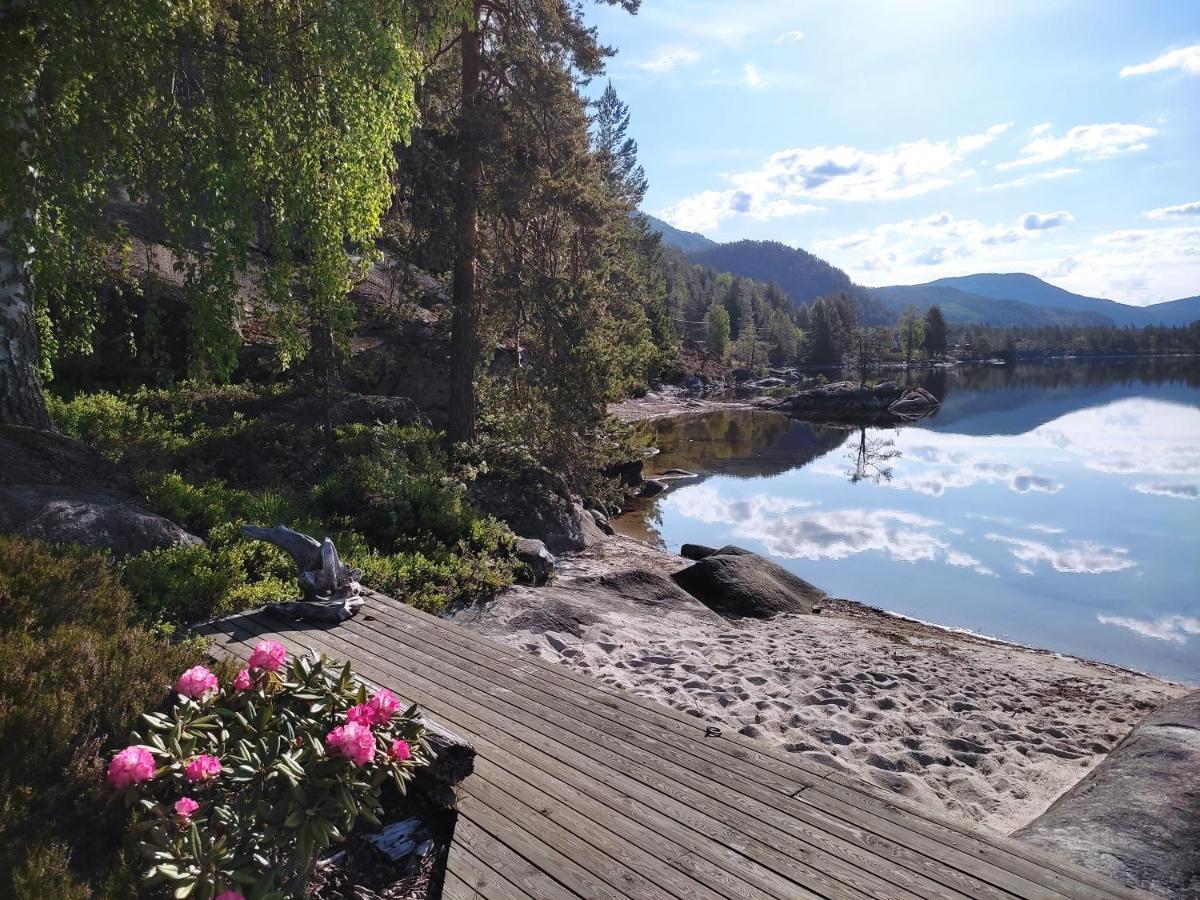 Hytte Ved Vravatnet I Vradal Exterior foto
