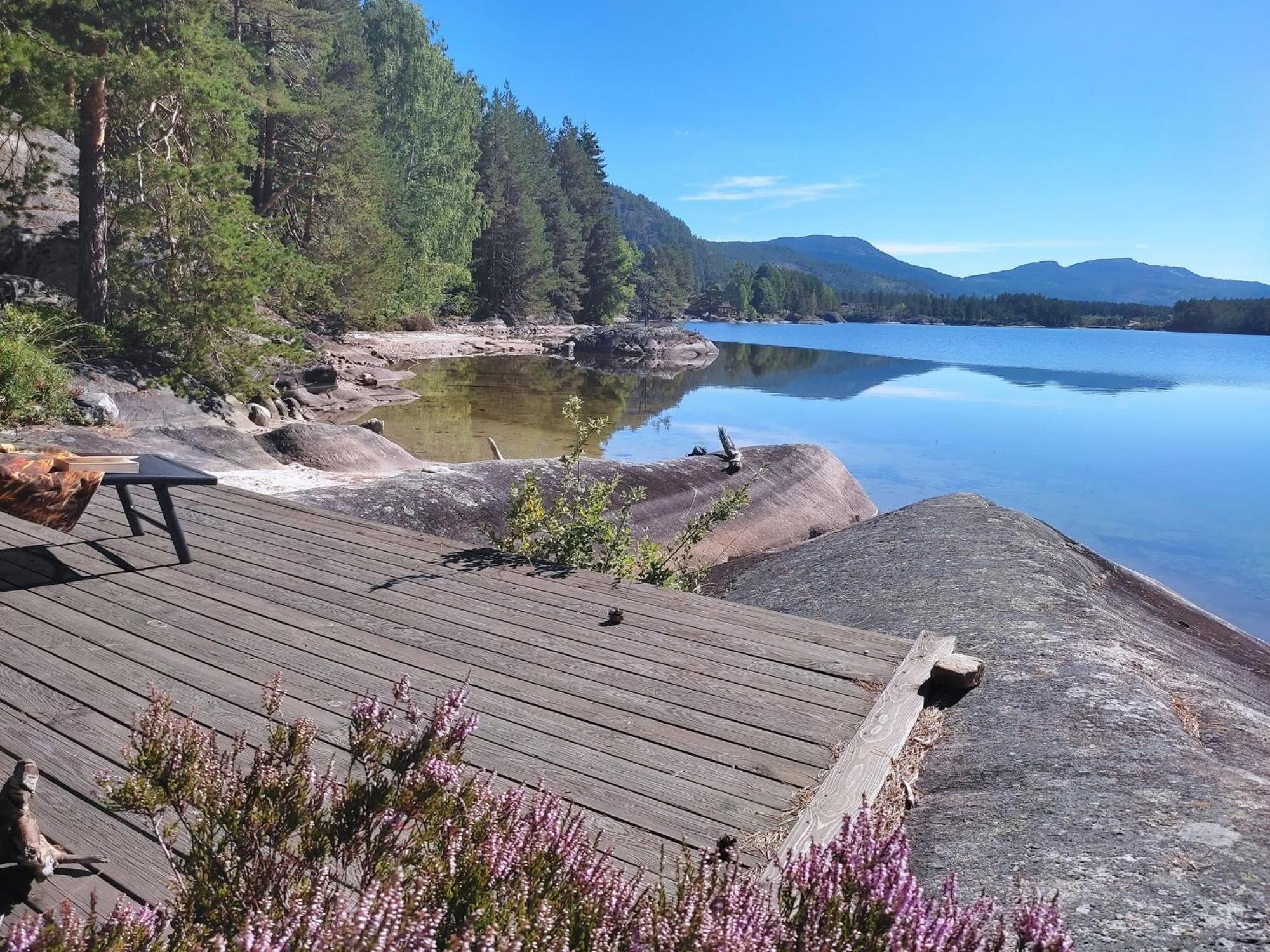 Hytte Ved Vravatnet I Vradal Exterior foto